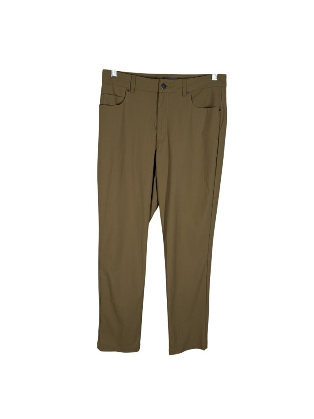 VRST Men W32xL32 Tan Straight Leg Performance Commuter 2-Way Stretch Chino Pants